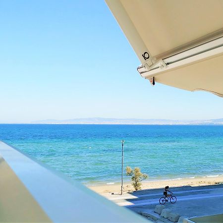Niko'S Apartment - Beautiful Sea View Apartment ! Peraía Exterior foto